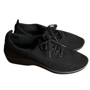 Arcopedico Net 3 Black Textile Knit Shoes, New in Box, EU Size 42